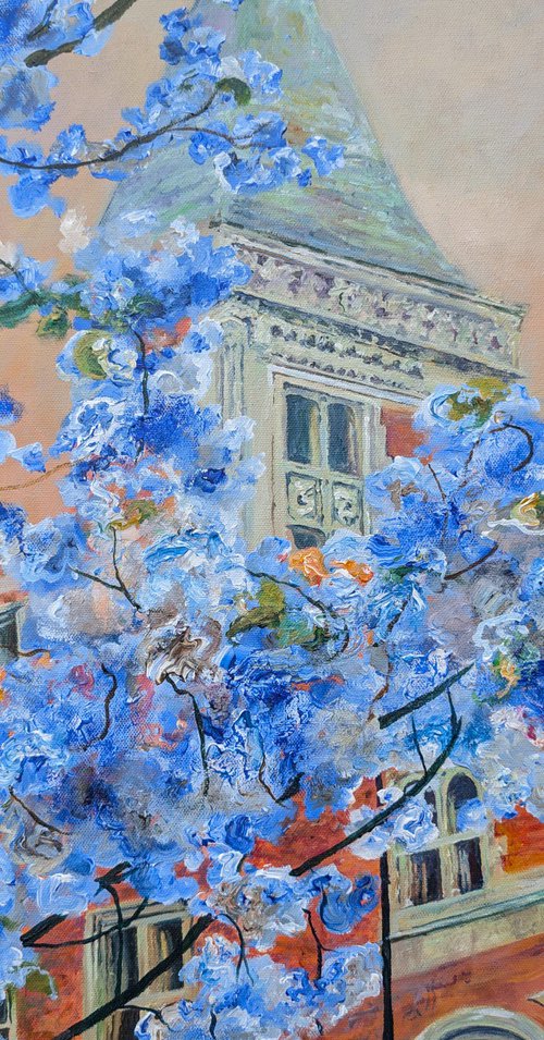 Blue blossom by Richard Freer