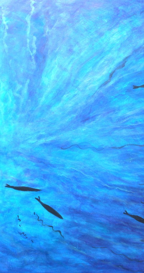 L'Oceanographic I ( large 102cm  x 81 cm) by Paul J Best