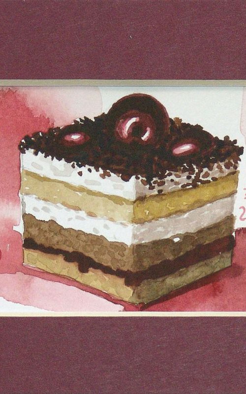 Cherry cake * free shipping * by Jolanta Czarnecka