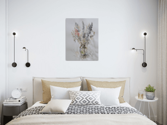 Delphinium 50x65 cm 2025