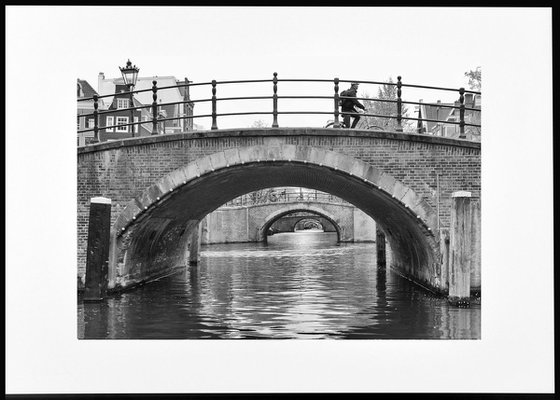 " Morning. Seven Bridges. Amsterdam "  Limited Edition  1 / 50