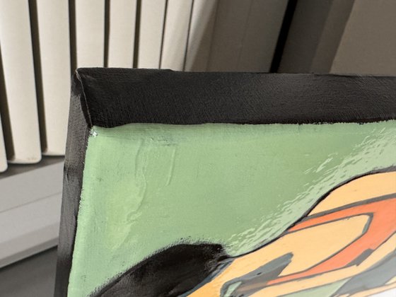 "Gossip Girls" 12x12in