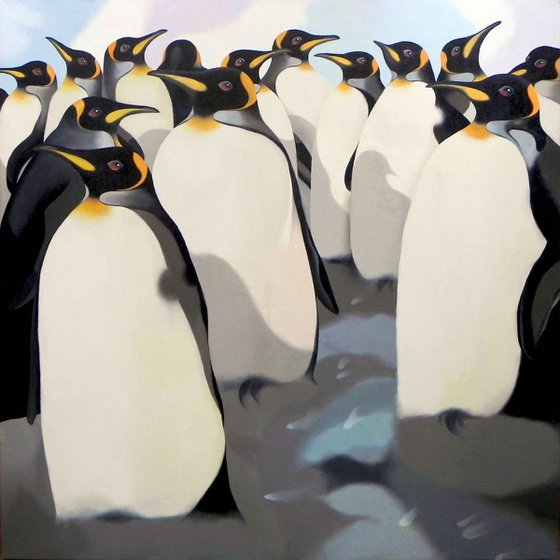 14 penguins