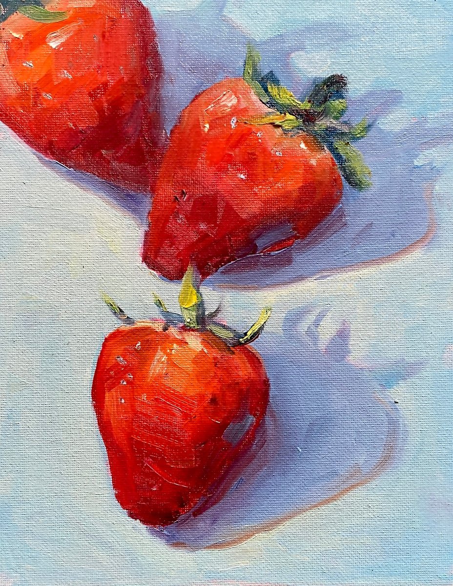 Every day painting #1 by IRINA Kirienko-Milton