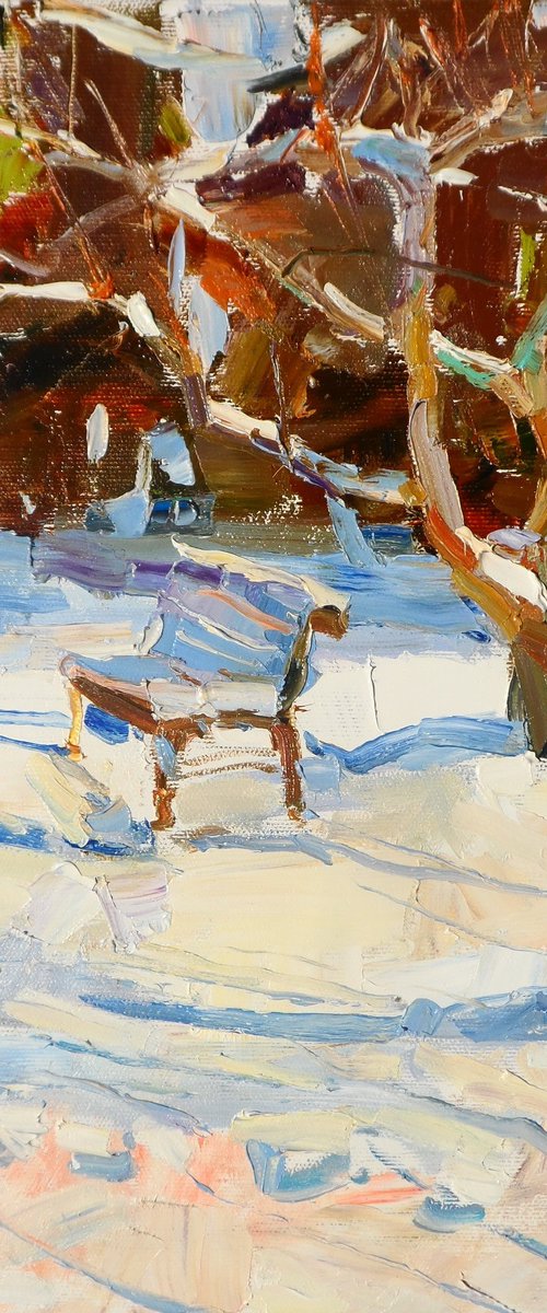 " Sunny day in the garden " by Yehor Dulin