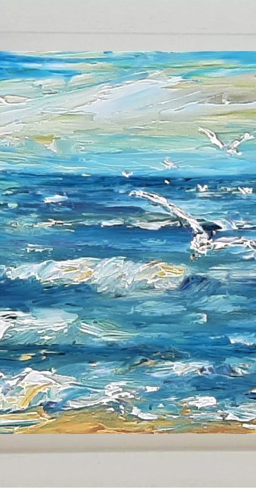 Seagull's Supper by Niki Purcell