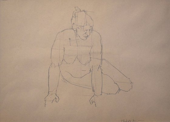 Female nude Study  - No 416