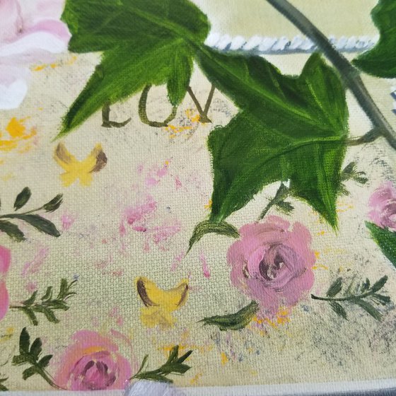 Romantic Heart & Roses