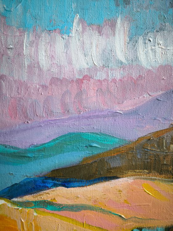 Pastel Mountains