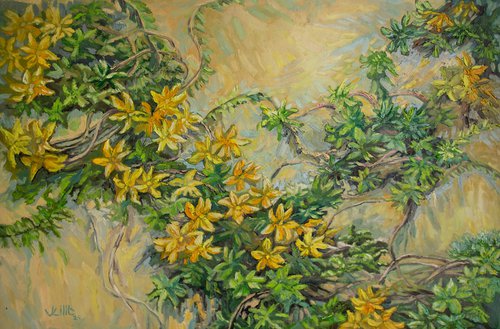 Yellow Flowers by Lilit Vardanyan