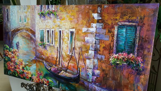 Painting Fabulous Venice, cityscape