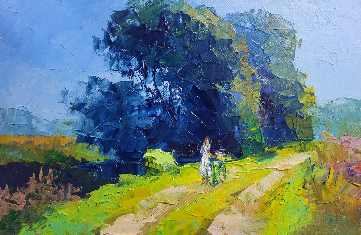 A Fine Day In Nature By Boris Serdyuk, 12 X 8, Artwork For Sale On Artfinder