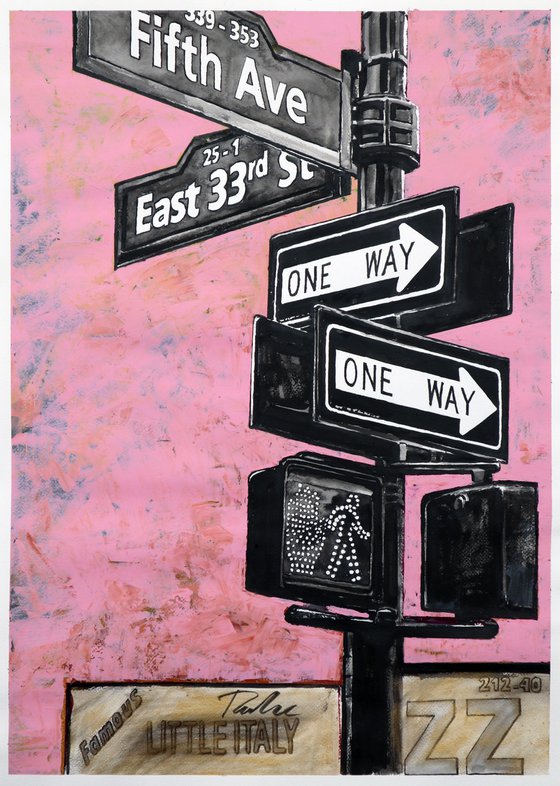 "One Way" New York