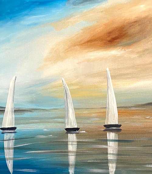 Sailing Regattas by Aisha Haider