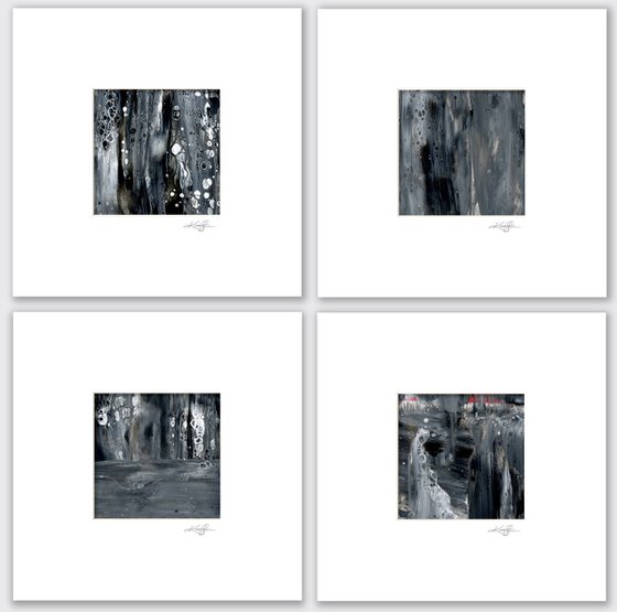 Abstract Magic Collection 2 - 4 Abstract Paintings