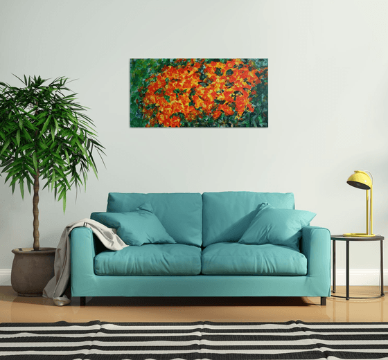 Late Roses in Autumn /  ORIGINAL PAINTING