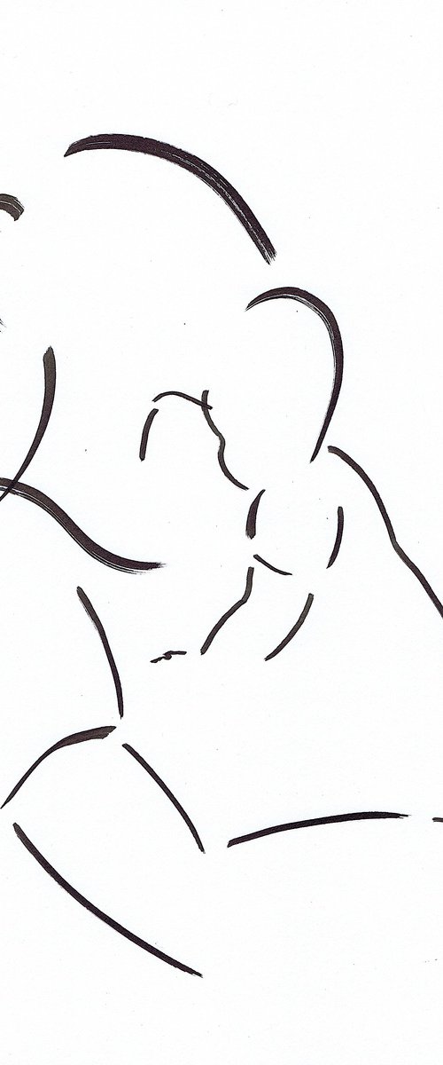 Mother and Child #01 by David Jones