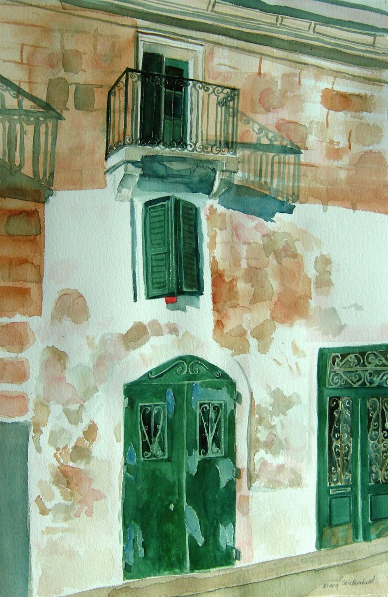 Door in Malta by Mary Stubberfield
