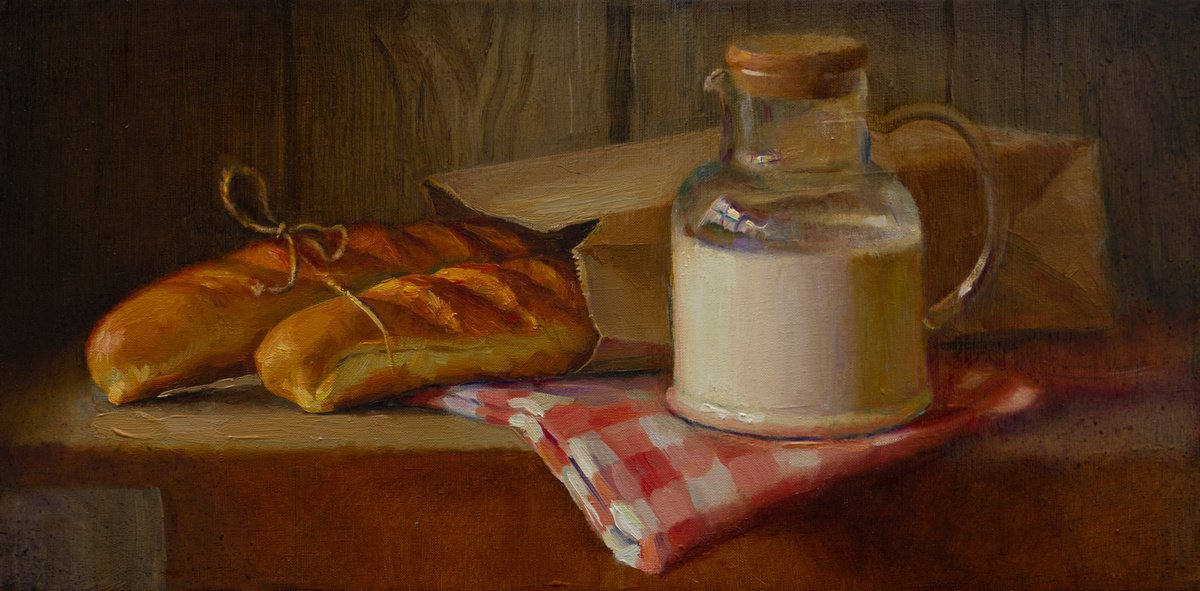 Warm bread by Igor Sventitski