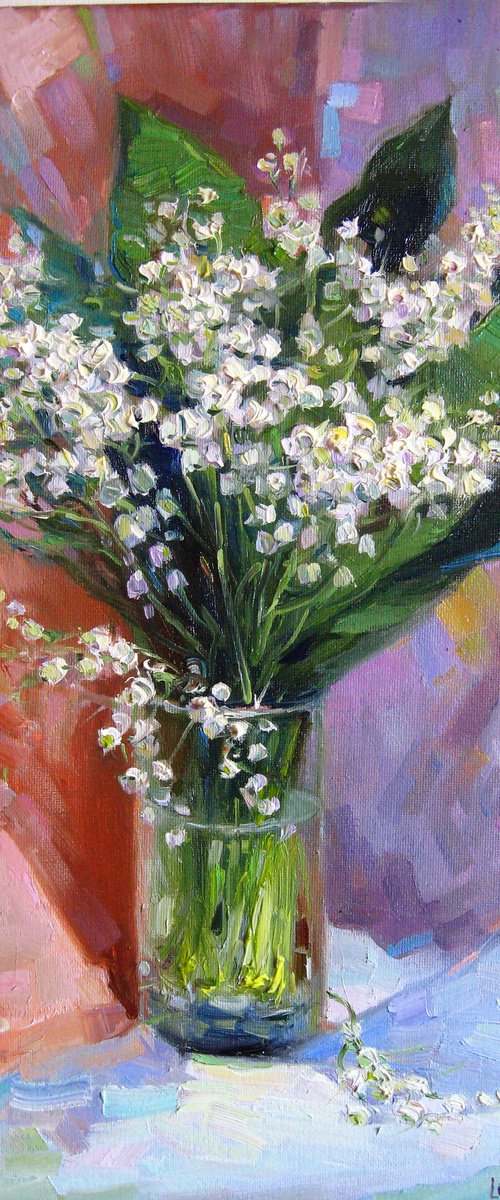 Lilies of the valley by Vladimir Lutsevich