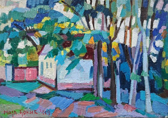 Set of two paintings.20