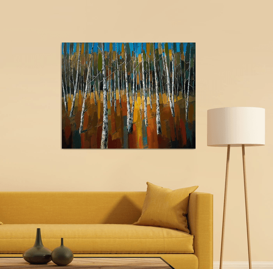The Golden Birchwood