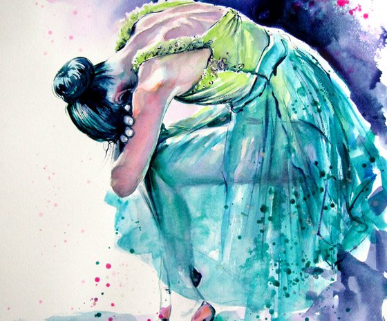 Resting ballerina II