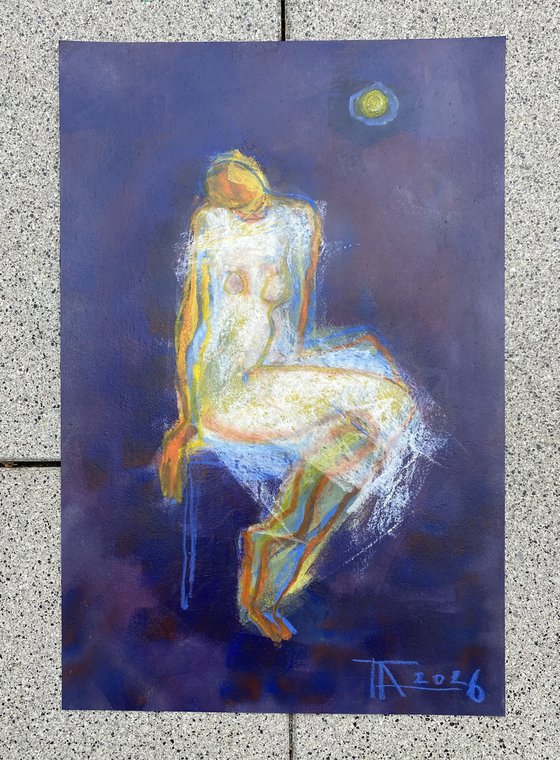 Margot and the moon.