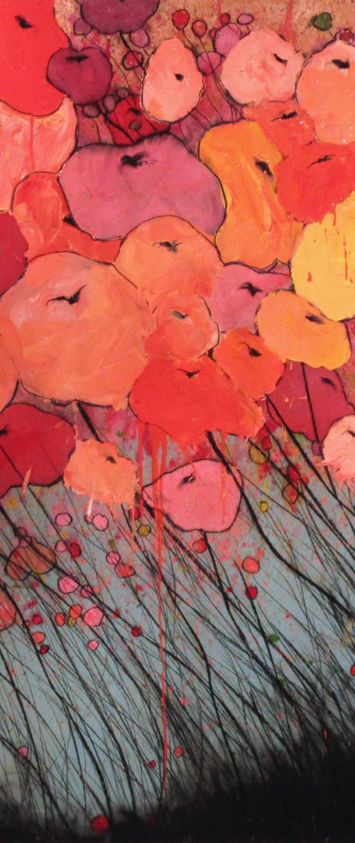 Poppies #0094 by Marcello Munoz