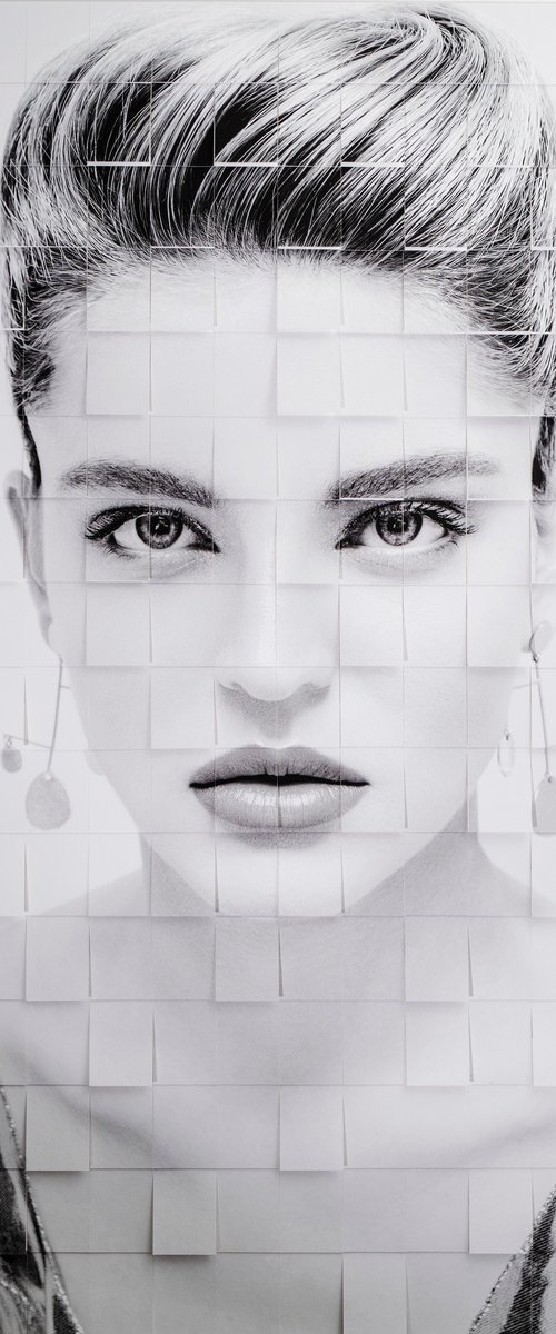 Behind The Glass III Collage by Hennadiy Kvasov