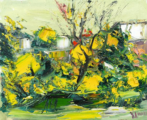 Village Behind the Bloom