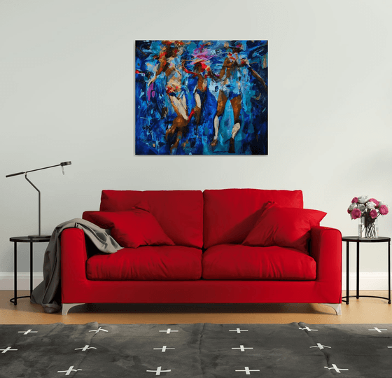 The light gathered in waves