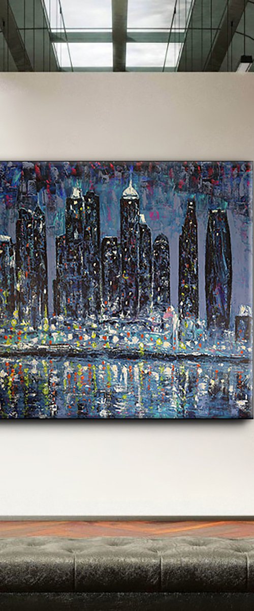 Dubai Night by Denis Kuvayev