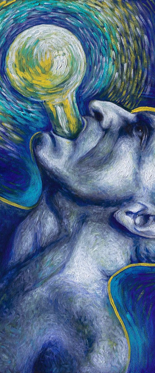 You Should Be Your Own Light (Illumination) by Kateryna Goncharova