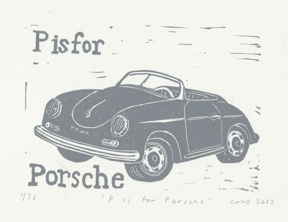 P is for Porsche by Caroline Nuttall-Smith