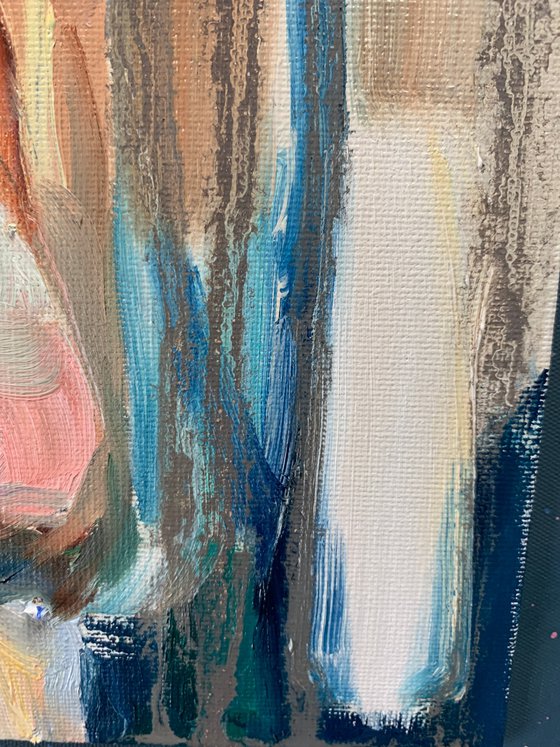 Naked woman.