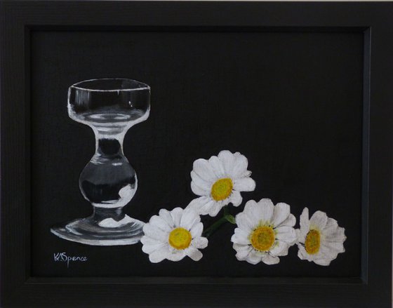 Daisies and Candlestick