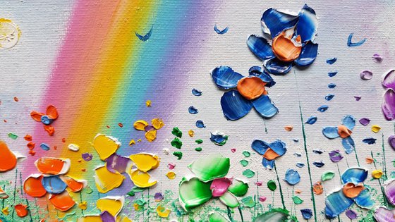 "Under the Rainbow" - Flowers in Love