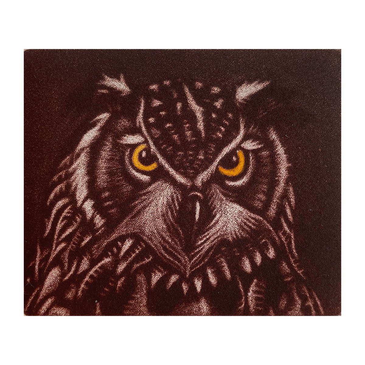 OWL PRINT - Mezzotint by Francis Allwood