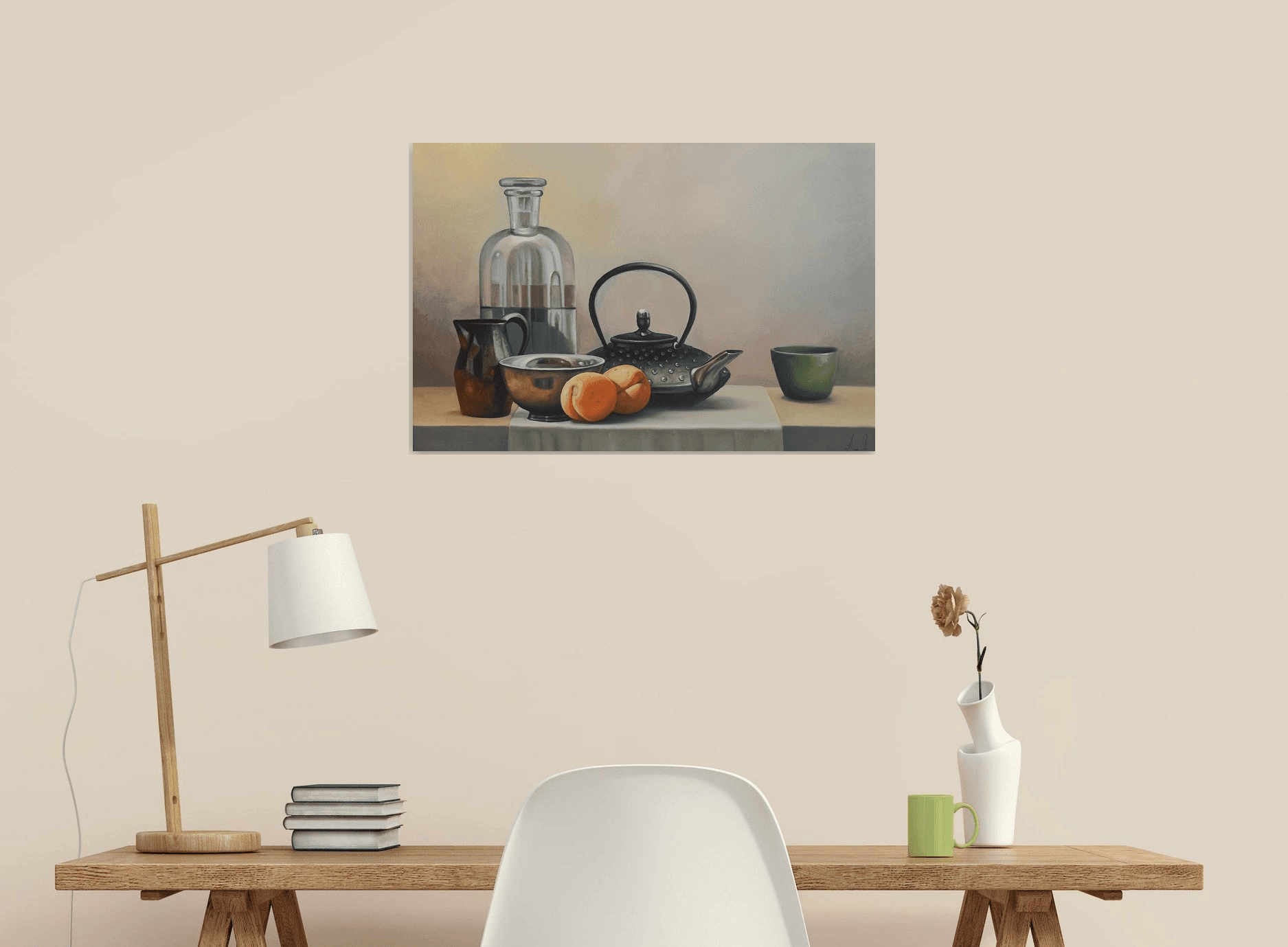 Still life - kitchen(40x60cm, oil painting, ready to hang)