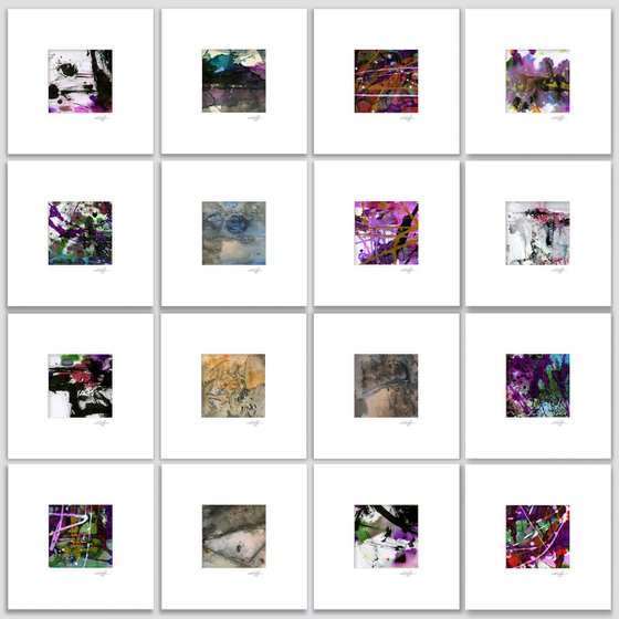 Matted Abstract Collection 2