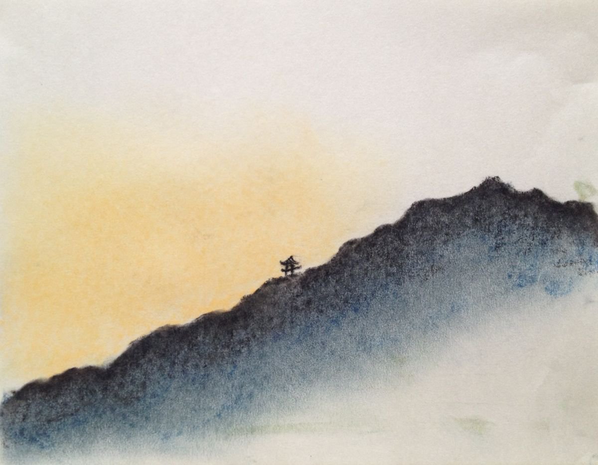 Chin-Tian-Gan Sunset 2 by David Lloyd