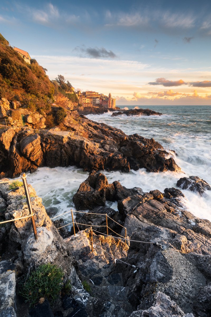 TELLARO SUNSET by Giovanni Laudicina