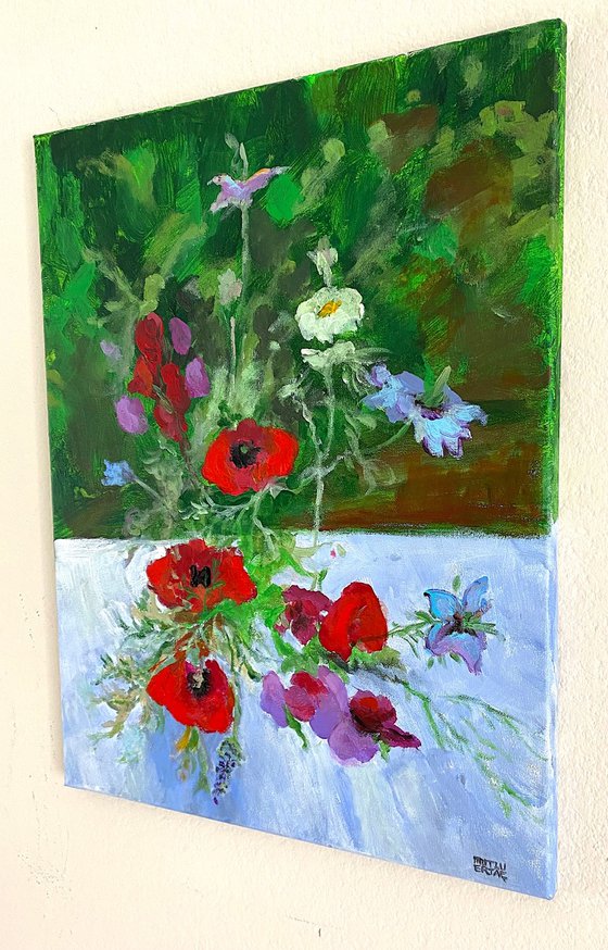Whispers of Poppies in the Breeze