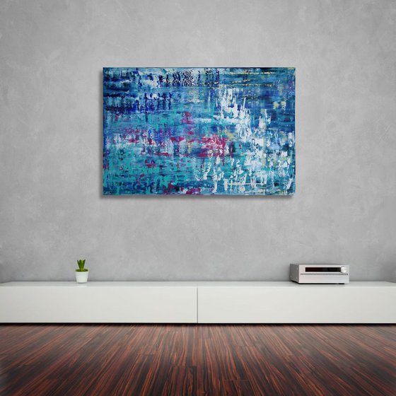 Floating V (120 x 80 cm) XXL (49 x 32 inches)