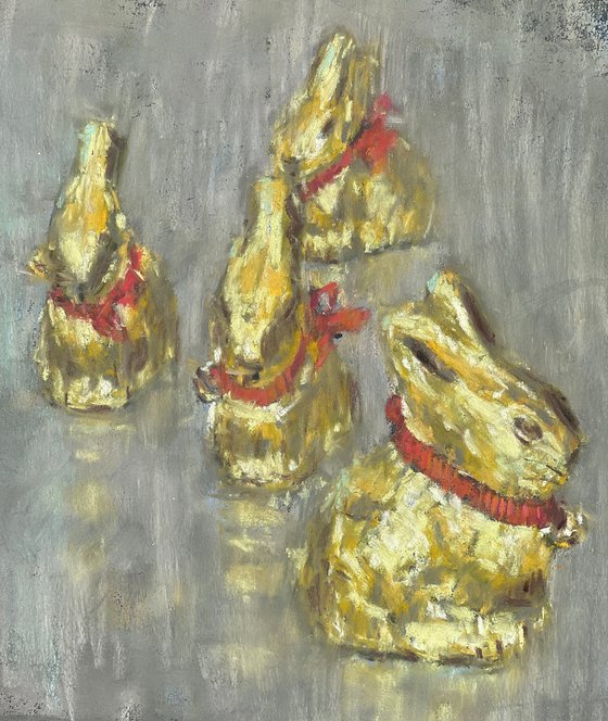 Lindt Gold easter bunnies