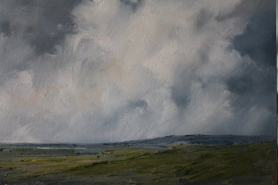 Billowing Cloud, Irish Landscape