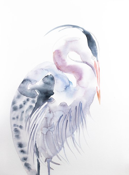 Heron No. 7 by Elizabeth Becker