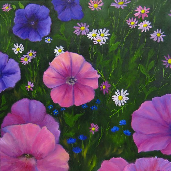 Pink Petunias