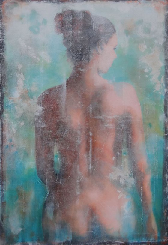 graceful nude (120 x 80 cm)